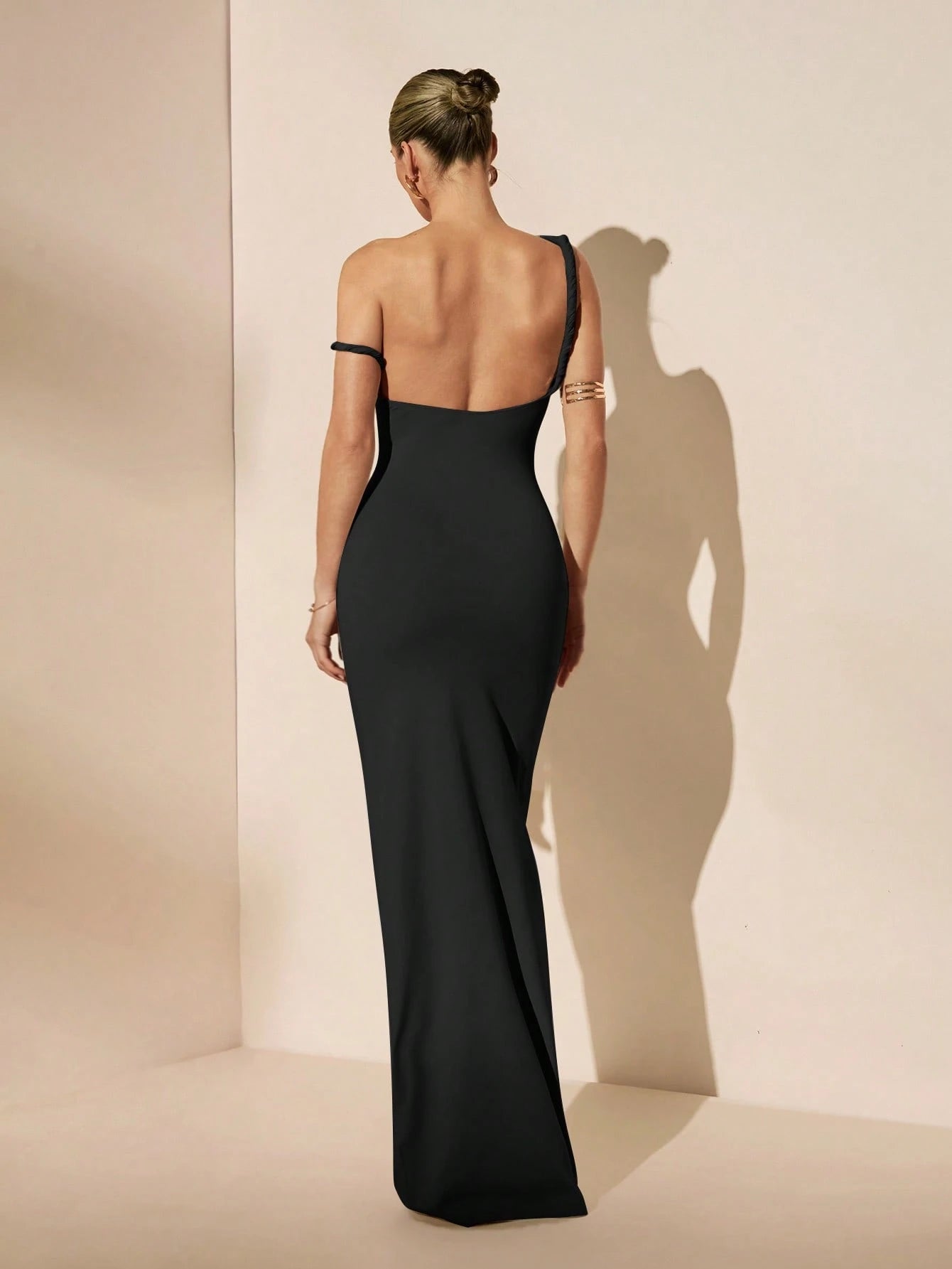 BAE Women's Black Backless Elegant Maxi Dress,Summer Dining Vacation,Bridesmaid,Birthday Party,Graduation & Fall Wedding Guest Dress