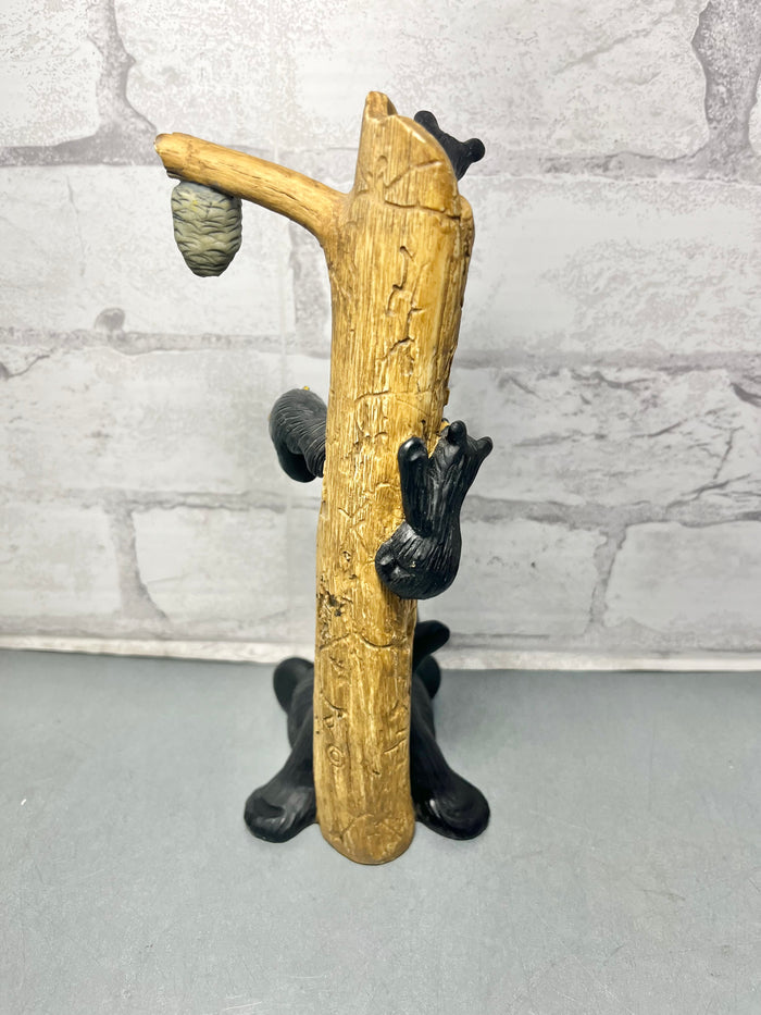 Bearfoots Bears "The Honey Tree" By Jeff Fleming Big Sky Carvers
