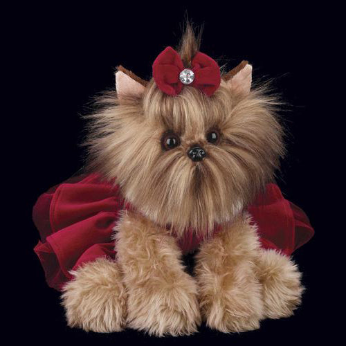 Bearington Collection - Yorkie in Christmas Costume Dog Plush Toy 540160