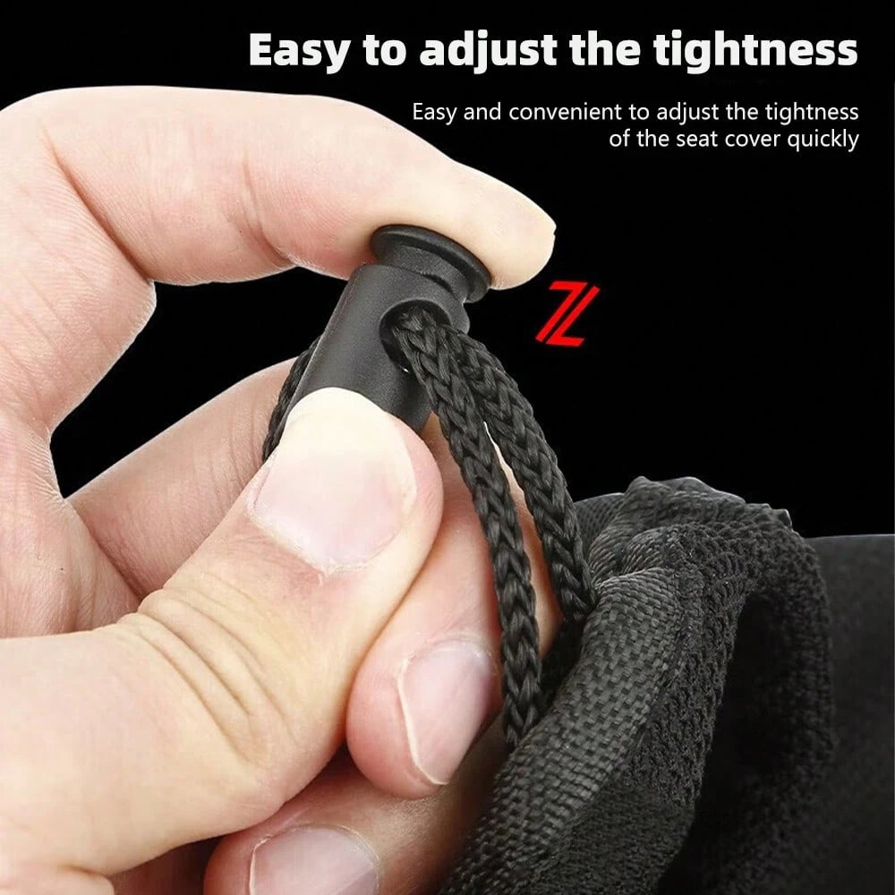 Bike Seat Cover, Bike Seat Cushion, Bike Seat Pad, Soft Silicone Padded Bike Seat Cover With Breathable Fabric Surface, Non-Slip Secure Strap Design Shock Absorbing Comfort Bicycle Cushion, Reduce Hi