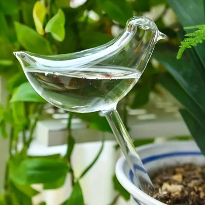 Bird-Shaped Self-Watering Globes, Automatic Plant Watering System For Indoor & Outdoor Gardens, Home Gardening Tools, No Electricity Needed, Ideal For Succulents & Flowers, Automatic Drip Irrigation E