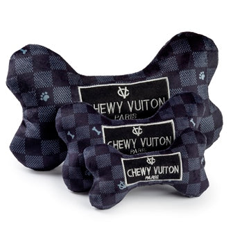 Black  Monogram  Chewy  Vuiton  Bone