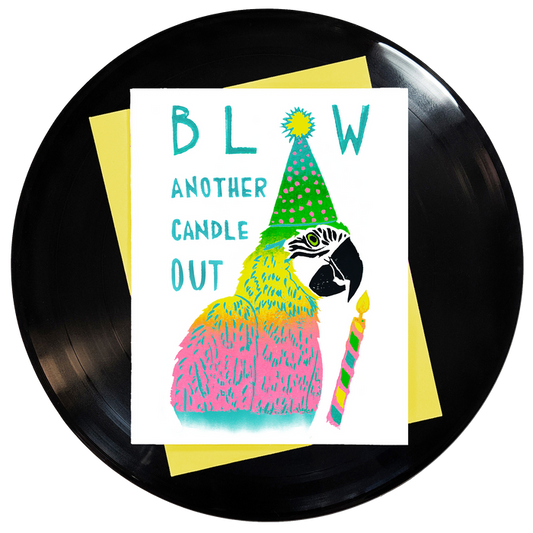 Blow Another Candle Out Greeting Card 6-Pack Inspired By Music