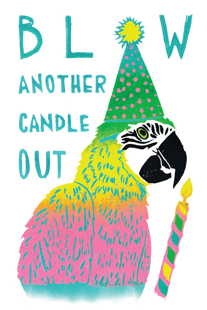 Blow Another Candle Out Greeting Card 6-Pack Inspired By Music