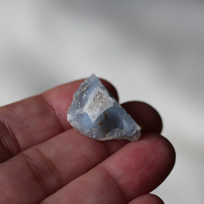 Blue Agate with Quartz from Nova Scotia