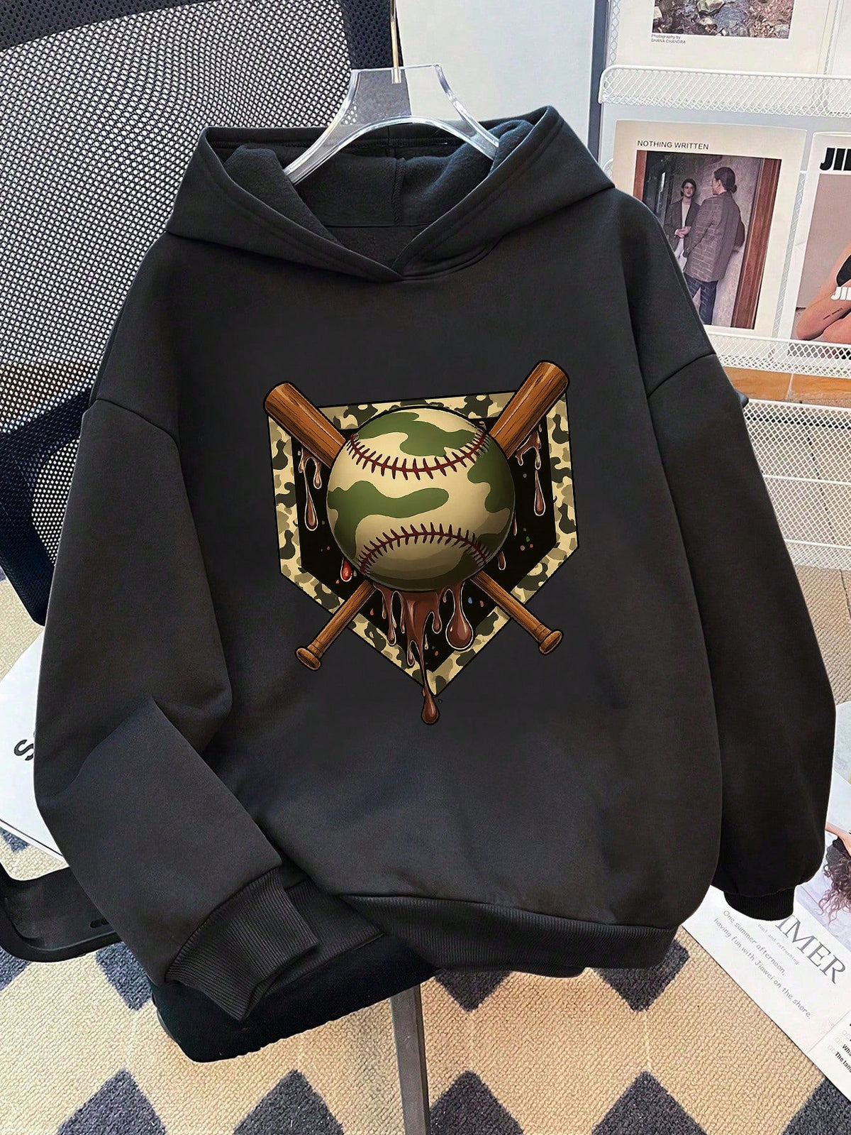 Boys' Hoodies Casual Printed Loose Sweatshirts Children's Clothing