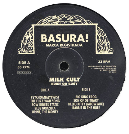 Burn Or Bury (1st, US Press)