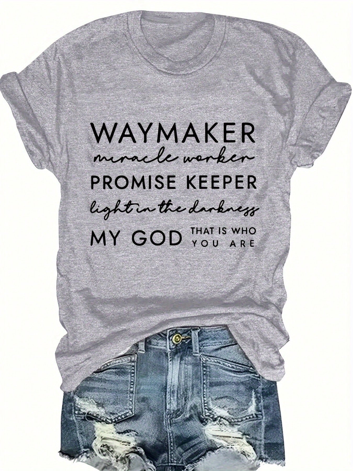 But God Is The One Who Handles The Heat Transfer Christian Faith Bible Verses Suitable For Everyday And Special Occasions, Women's T-Shirt, Vacation