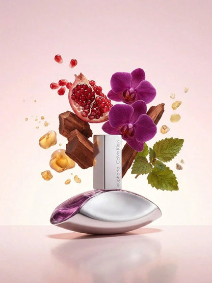 Calvin Klein Euphoria Eau De Parfum Spray For Women EDP Mini 0.5oz/15ml- Suitable For Daily Use,Birthday,Party,Office,Gift Ideal For Y3K Fancy Fashion