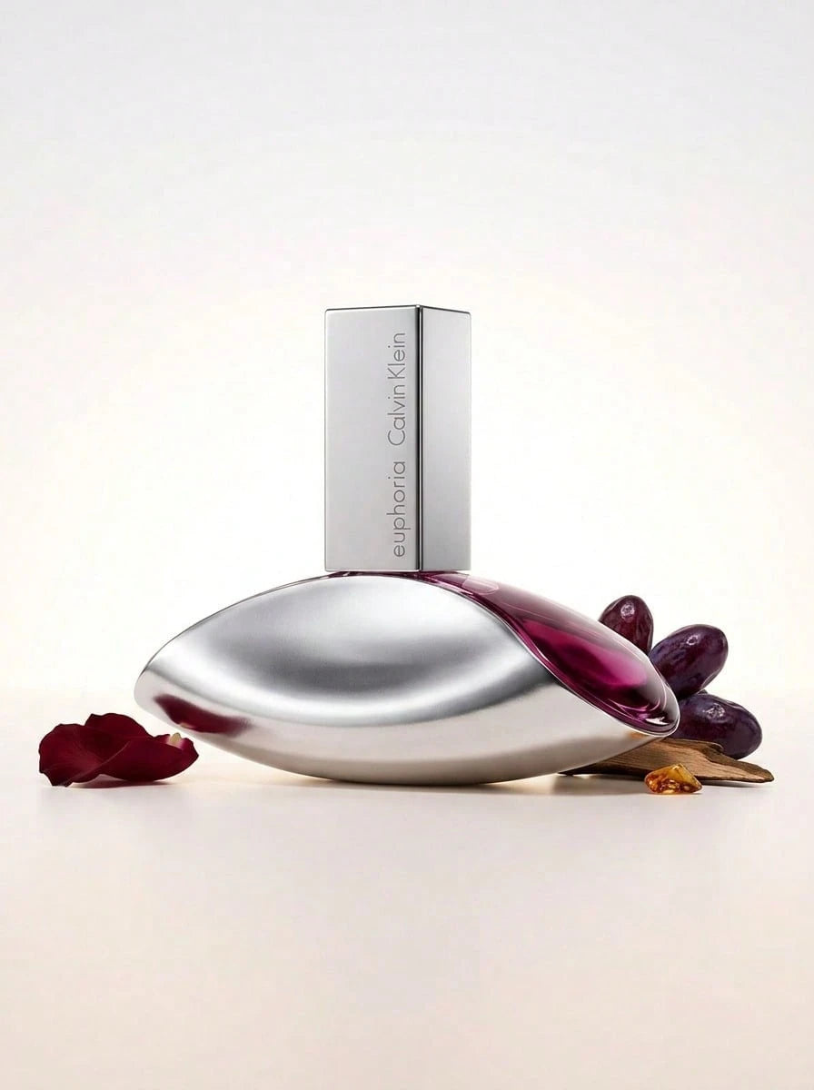 Calvin Klein Euphoria Eau De Parfum Spray For Women EDP Mini 0.5oz/15ml- Suitable For Daily Use,Birthday,Party,Office,Gift Ideal For Y3K Fancy Fashion