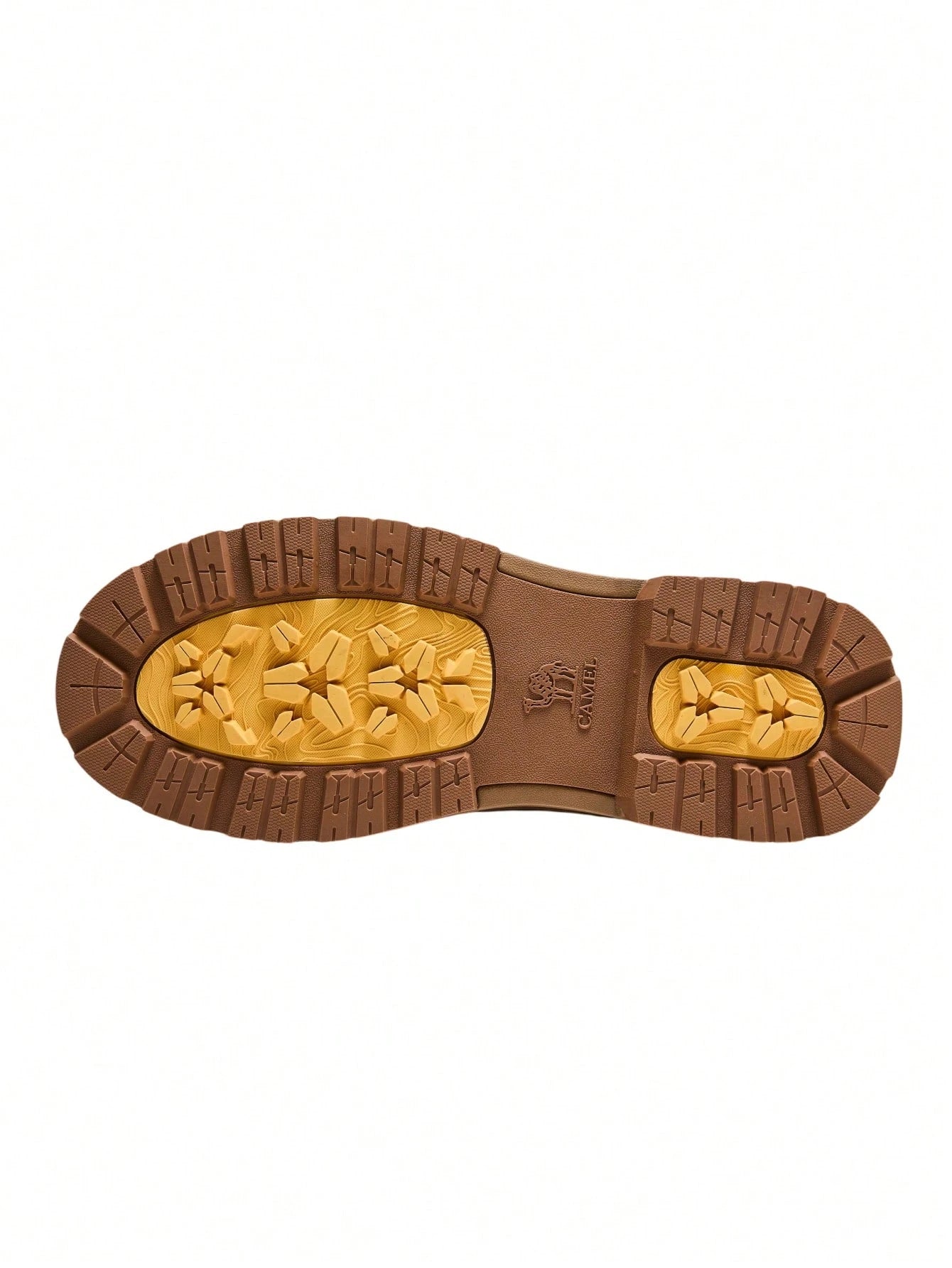 CAMEL CROWN New Men's Casual Leather Shoes: Retro-Style, Fashionable, Thick-Soled, Low-Top, Lace-Up Utility/Work Shoes