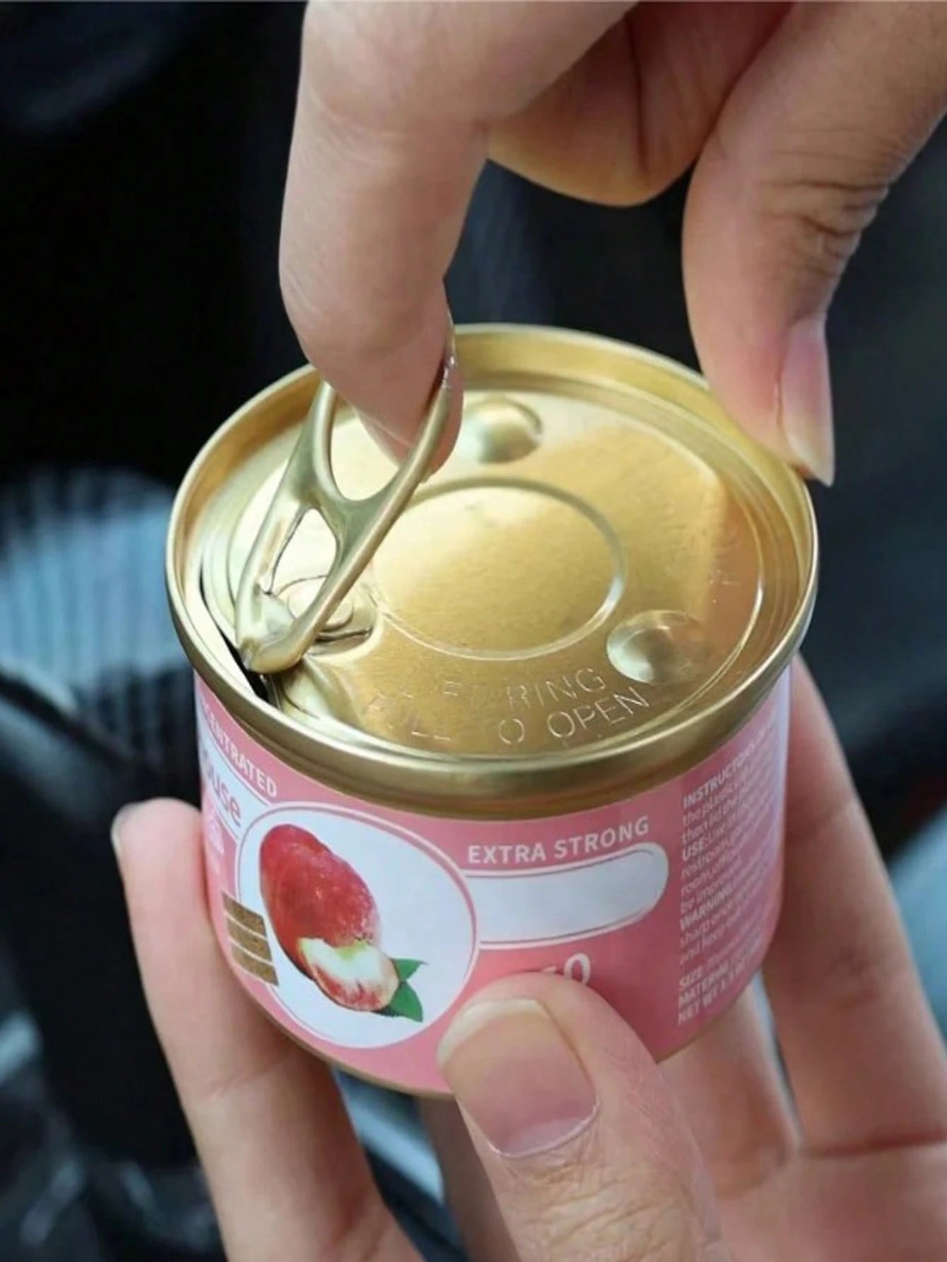 Car Air Freshener Fragrance, Canister With Wooden Blocks, Long-Lasting Scent, Bubble Gum Fragrance, Suitable For Car, Home And Office, Effective Within 60 Days After Opening