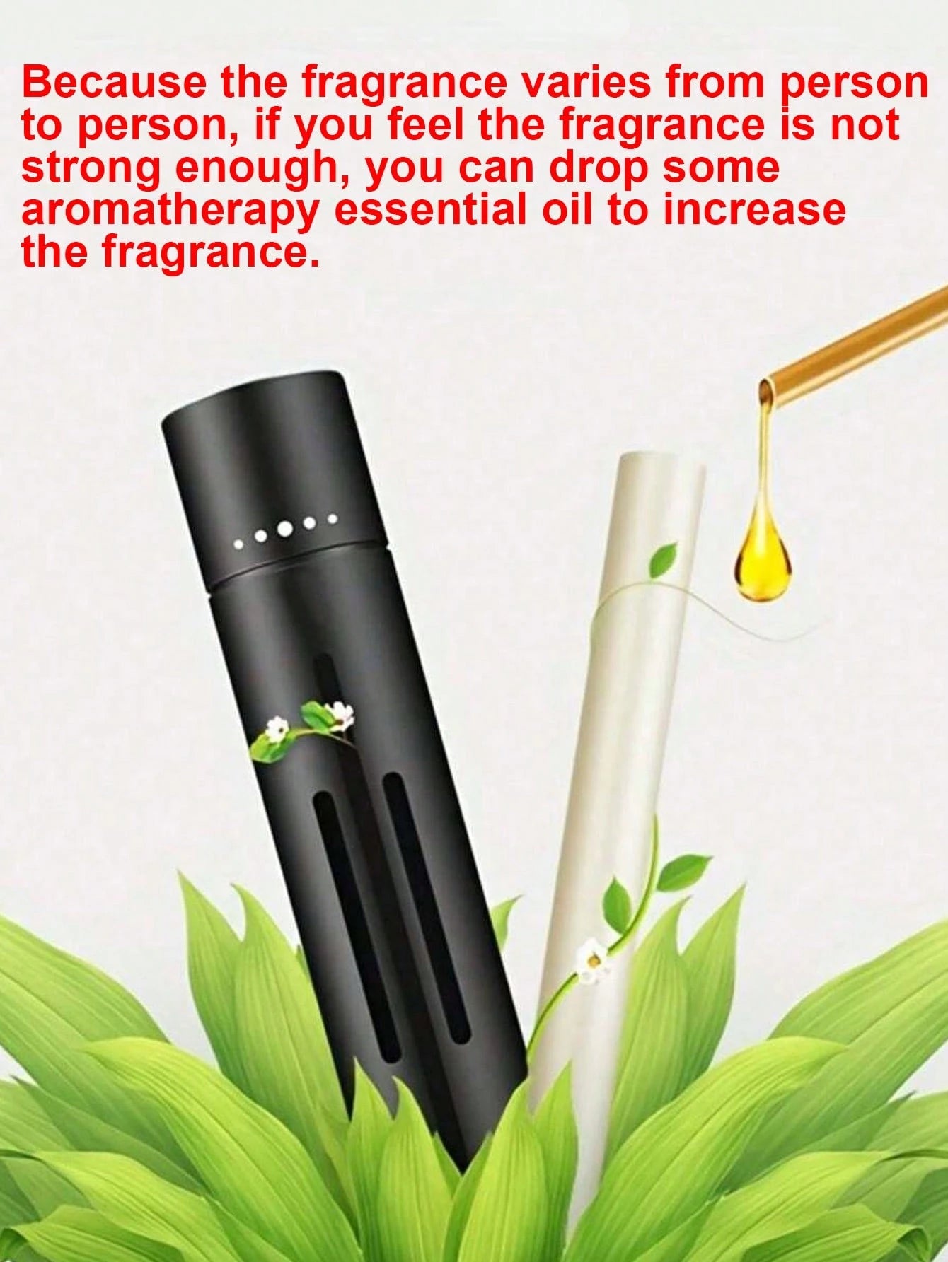 Car Air Freshener Vent Clip- Aromatherapy Diffuser, Includes 1 Holder And 5 Mixed Fragrance Sticks- Essential Oil Wax, Refreshing And Pleasant- Unisex Compact Solid Aromatherapy- Car Fragrance Dec