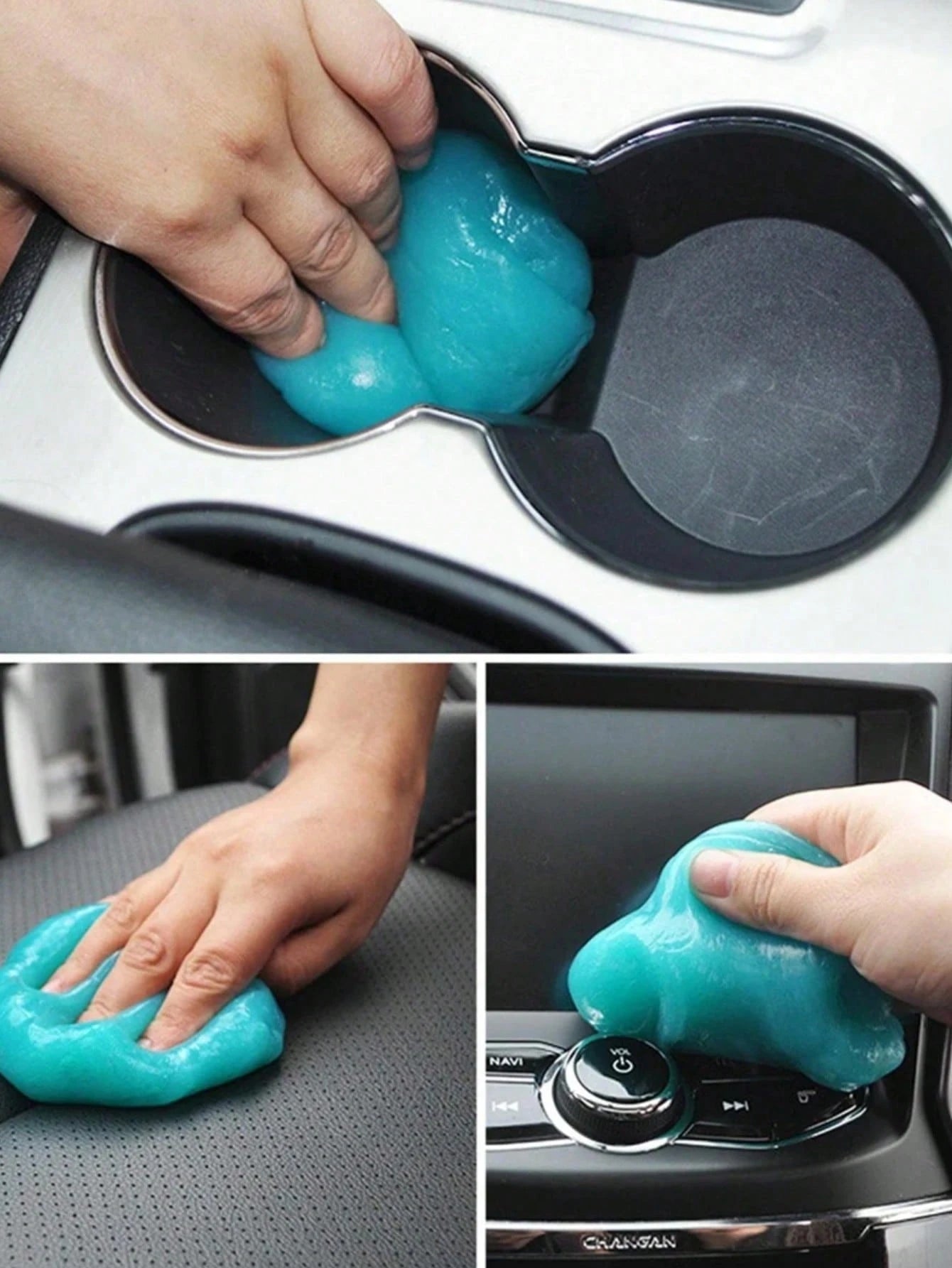 Car Cleaning Gel, Magical Dust Remover, Adhesive Remover And Keyboard Cleaner, Car Cleaning Accessories, Keep Your Car Spotless. Car Interior Dust Cleaning Gel, Magical Dust Remover, Adhesive Remover