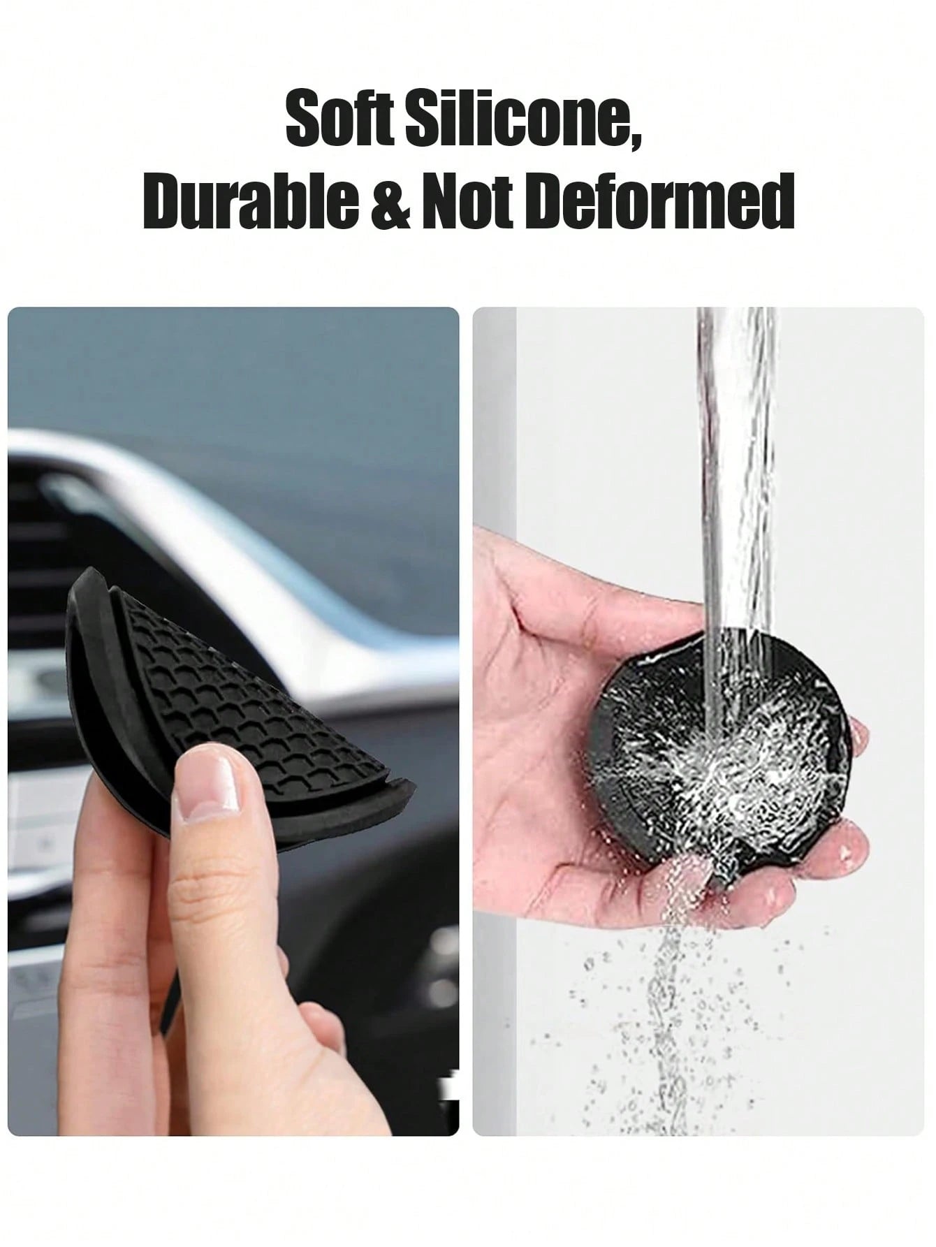 Car Cup Mat Non-Slip Pad, Suitable For Insulated Cups, Mugs, Drink Cups, Water Bottles, Etc., Compatible With Various Car Brands And Models.