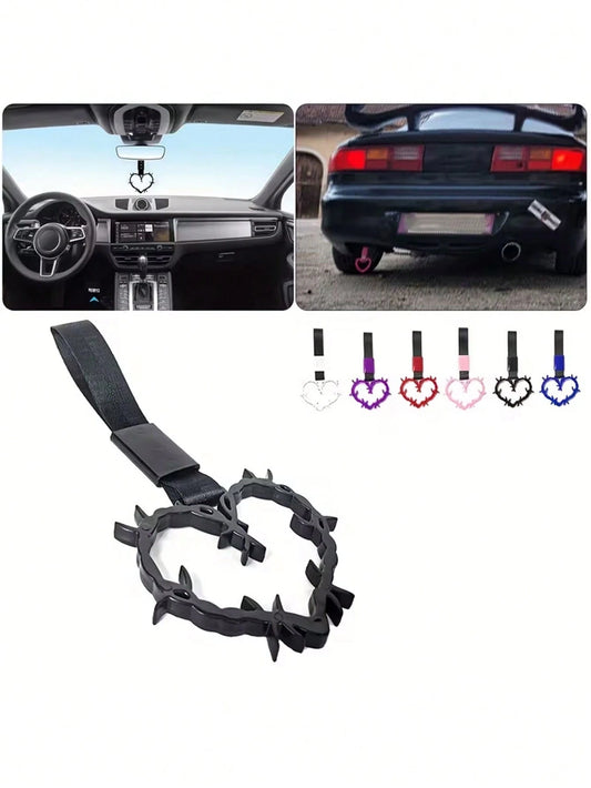 Car Decorative Strap, Car Armrest Strap, Car Warning Ring, Car Bumper Decorative Strap, Car Rearview Mirror Pendant