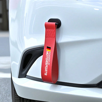 Car Decorative Tow Strap, Fit For Front Or Rear Bumper Decorative Racing Trailer Belt