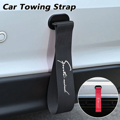 Car Decorative Tow Strap, Fit For Front Or Rear Bumper Decorative Racing Trailer Belt