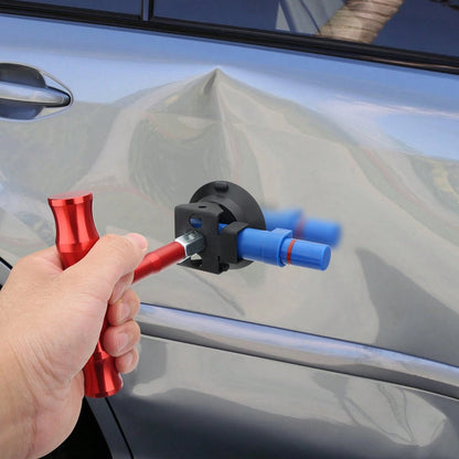 Car Dent Repair Tool, T-Shaped Handheld Pulling Suction Cup Body Dent Restoration And Leveling Paint Tool Without Damage (2.99inch Diameter)