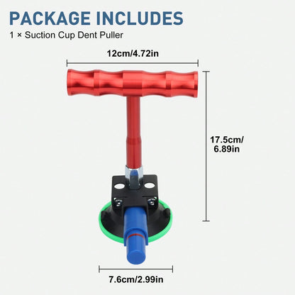 Car Dent Repair Tool, T-Shaped Handheld Pulling Suction Cup Body Dent Restoration And Leveling Paint Tool Without Damage (2.99inch Diameter)