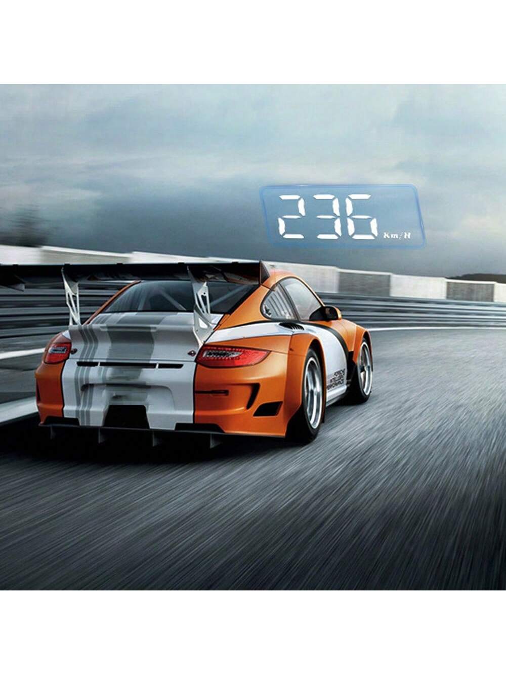 Car Digital Head-Up Display, No Battery Needed, USB Powered, Windshield Head-Up Navigation Display, Real-Time Speed Display (Km/H Or Mph), Easy Installation, Auto Accessories