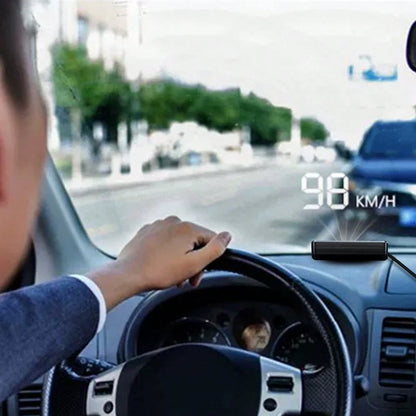 Car Digital Head-Up Display, No Battery Needed, USB Powered, Windshield Head-Up Navigation Display, Real-Time Speed Display (Km/H Or Mph), Easy Installation, Auto Accessories