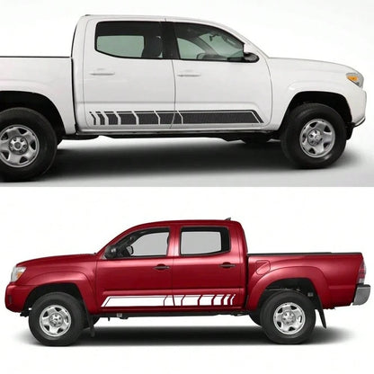 Car Door Side Sticker Graphics TRD Sport Racing Stripes Vinyl Decal Pickup Truck Waterproof Tuning Accessories For Tacoma