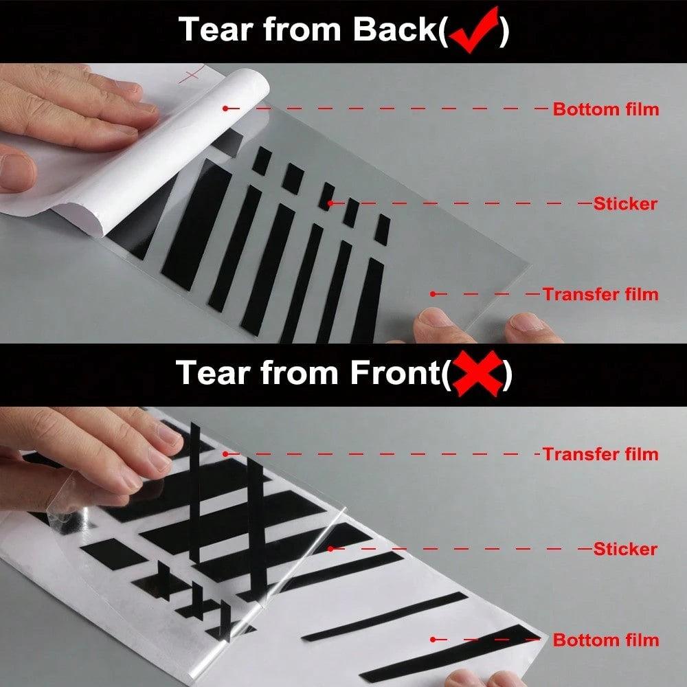 Car Door Side Sticker Graphics TRD Sport Racing Stripes Vinyl Decal Pickup Truck Waterproof Tuning Accessories For Tacoma