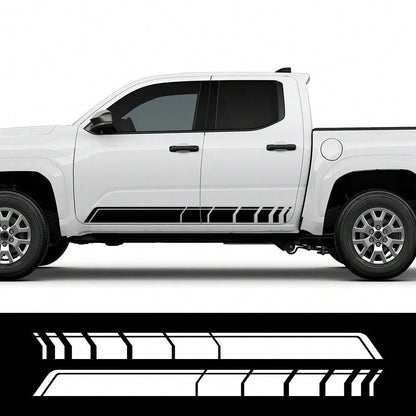 Car Door Side Sticker Graphics TRD Sport Racing Stripes Vinyl Decal Pickup Truck Waterproof Tuning Accessories For Tacoma