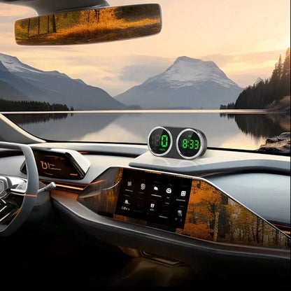 Car GPS Head-Up Display Digital Dashboard Speedometer Supports MPH/KMH, Universal HUD Display With 2M USB Cable And Clock, QC3.0 Fast Charging, Plug And Play, Suitable For Cars, Boats, Trucks, Motorcy
