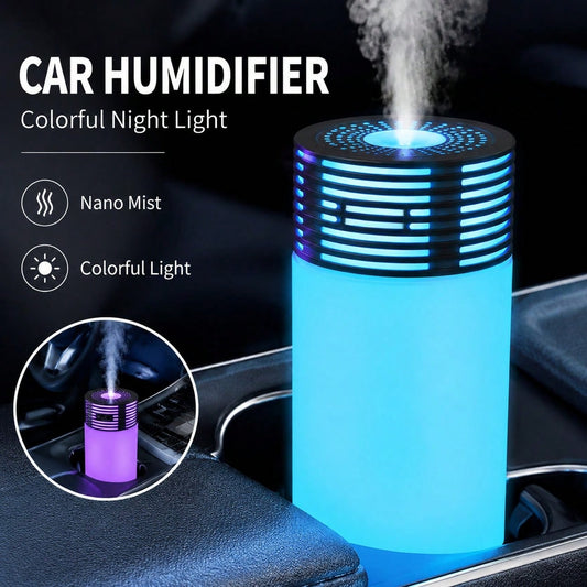 Car Humidifier, Mini USB Portable Atomizing Air Purifier, Creative Mist Diffuser For Home & Office Use