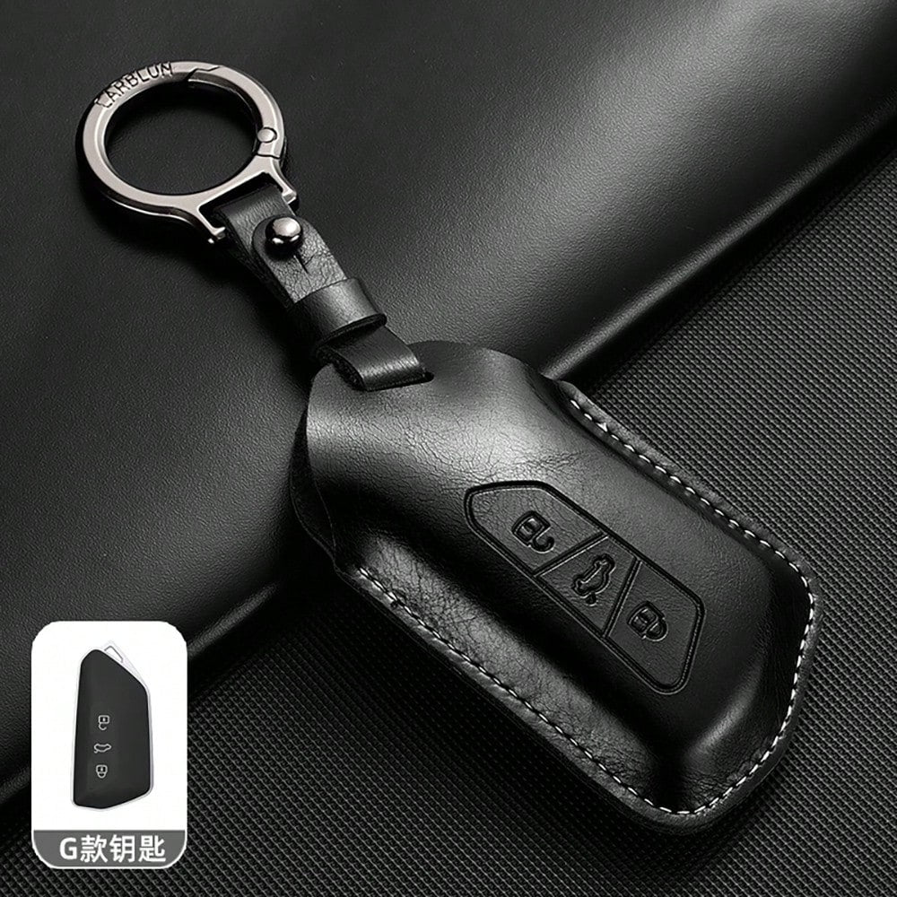 Car Key Case Cover For VW Golf 8 MK8 ID.3 ID.4 Octavia A8 SEAT Leon MK4 2020 2021 Formentor Tarraco
