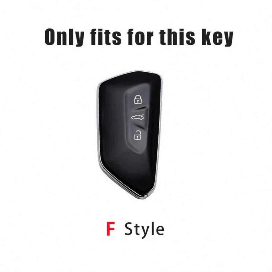 Car Key Case Cover For VW Golf 8 MK8 ID.3 ID.4 Octavia A8 SEAT Leon MK4 2020 2021 Formentor Tarraco