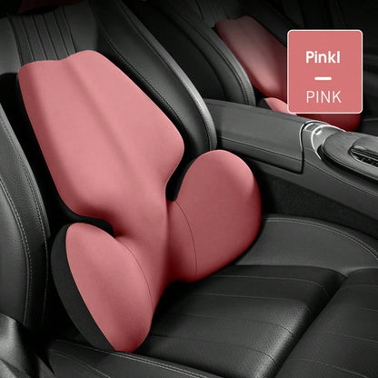 Car Lumbar Support Car Lumbar Support Seat Back Cushion Four Seasons Universal Men And Women, Car Pillow