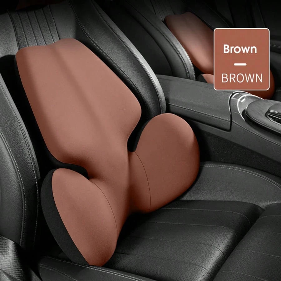 Car Lumbar Support Car Lumbar Support Seat Back Cushion Four Seasons Universal Men And Women, Car Pillow