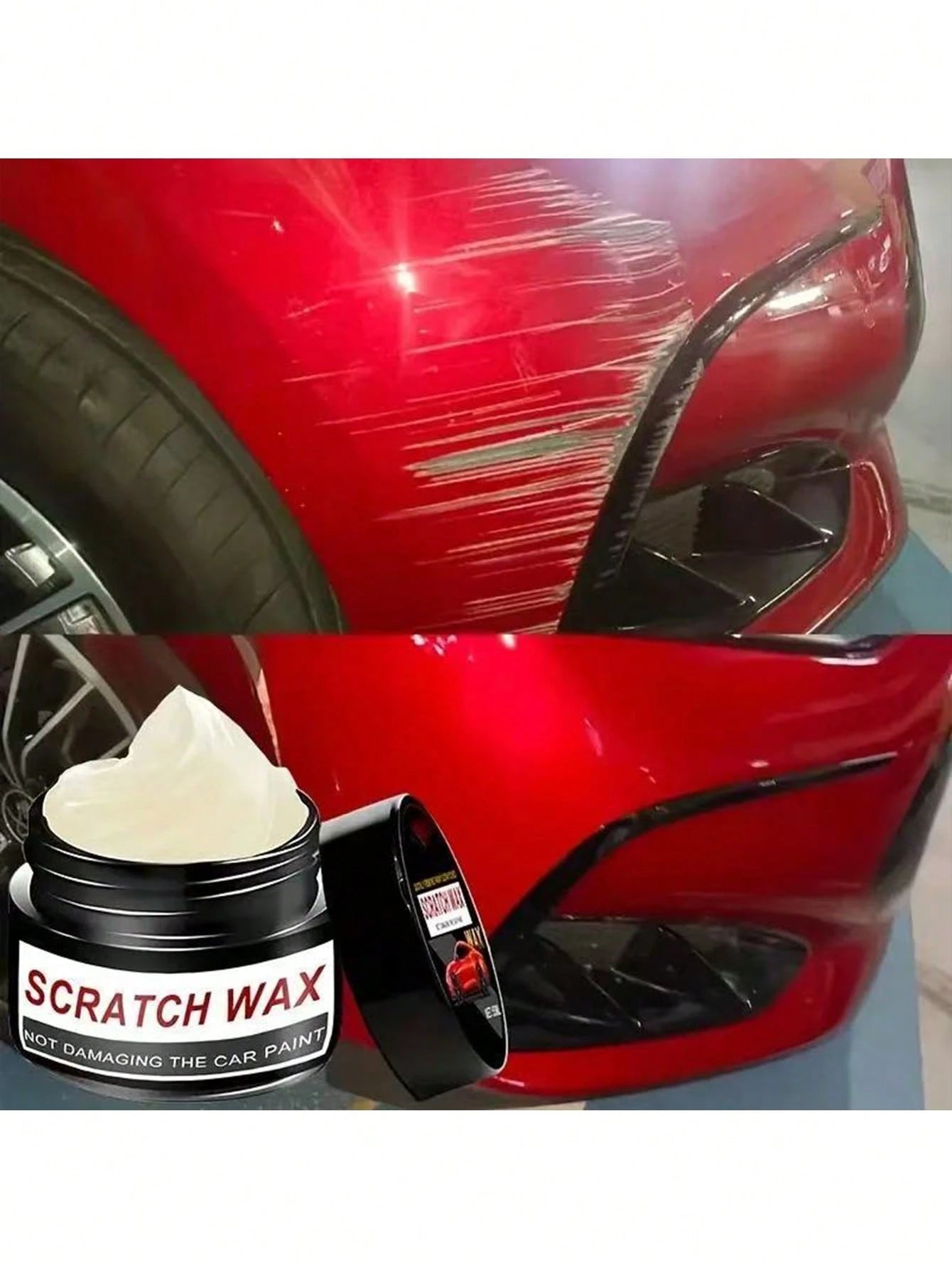 Car Scratch Repair Cream, Car Paint Touch-Up Wax, Repair And Cover Scratches And Stains On Motorcycles, Electric Vehicles And Various Car Bodies, Etc. Car Exterior Scratches Covered With Decorative Po