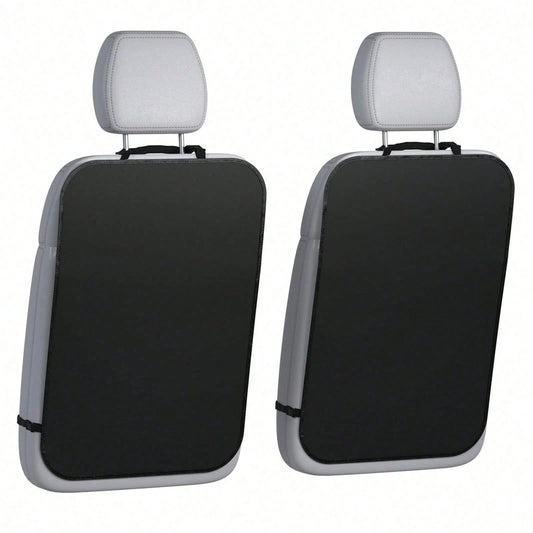 Car Seat Back Kick Mat, Anti-Dirt Anti-Abrasion Large Size Water-Resistant Back Protection Pad For Rear Seat