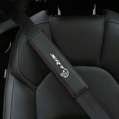 Car Seat Neck Pillow Headrest Cushion Protection Shoulder Pads For Dodge SRT Journey Charger Caliber Nitro Durango Avenger Ram