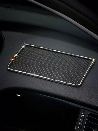Car Storage Pad, Silicone Heat-Resistant Phone Pad, Stable Storage Pad, Heat-Resistant Stable Storage Pad, Suitable For Storing Phones, Glasses And Other Small Items, Washable, Universal Installation