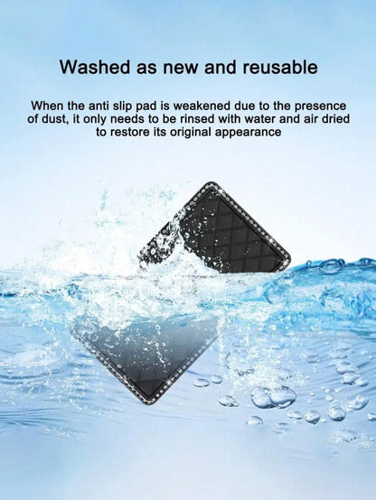 Car Storage Pad, Silicone Heat-Resistant Phone Pad, Stable Storage Pad, Heat-Resistant Stable Storage Pad, Suitable For Storing Phones, Glasses And Other Small Items, Washable, Universal Installation