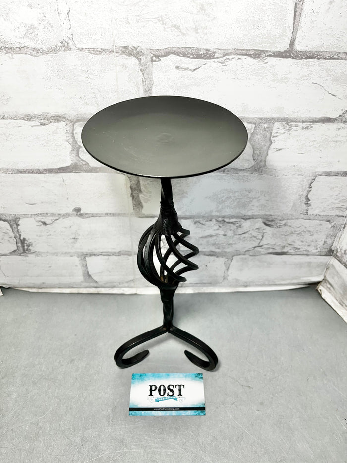 Cast Iron Candle Stand 12"