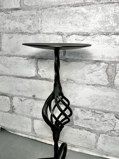 Cast Iron Candle Stand 12"