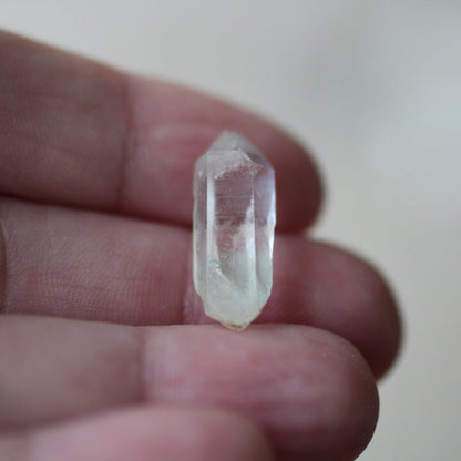 Celedonite Phantom Quartz Crystals