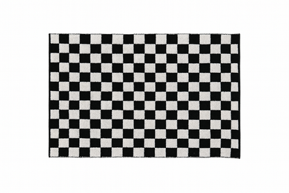 Checkered Layering Rug