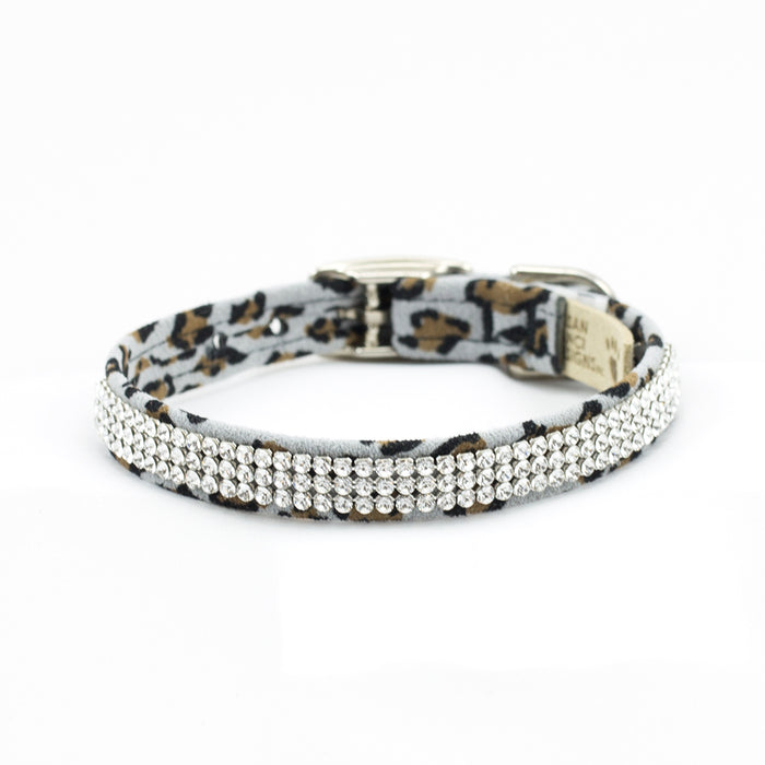 Cheetah Couture 3 Row Giltmore Collar