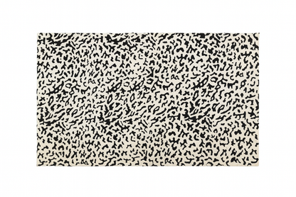 Cheetah Print Layering Rug