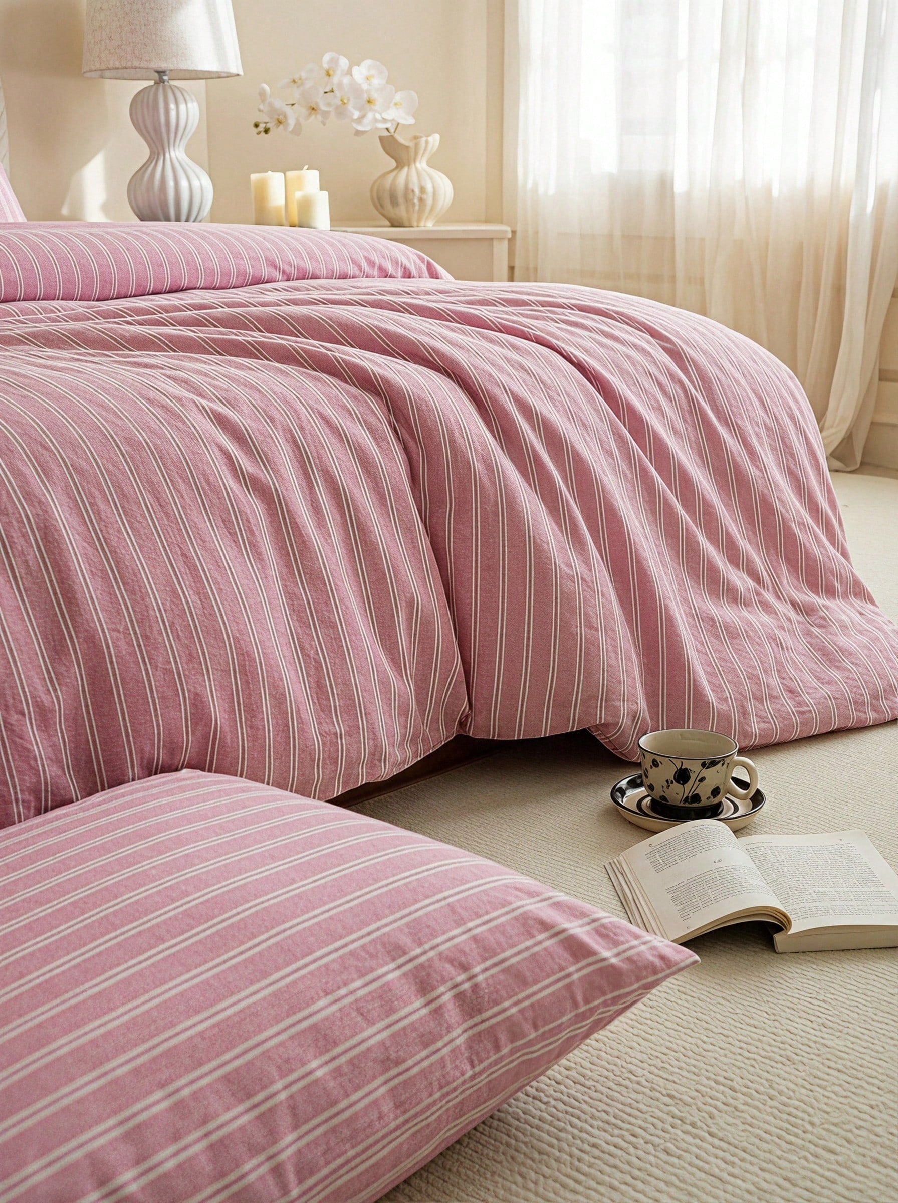 Cirelle 2/3 Pieces Duvet Cover Set Print Bedding Set, Soft, Comfortable & Breathable, 1 Duvet Cover + 2 Pillowcases (No Comforter Included)