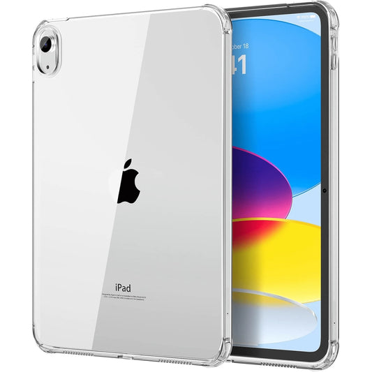 Clear Case For IPad (A16) 11th Generation 2025 11-Inch/10th Generation 2022 10.9 Inch, Lightweight Soft TPU, Anti-Scratch Ultra Slim Protective Tablet Cover, Shockproof Impact Resistant, Clear