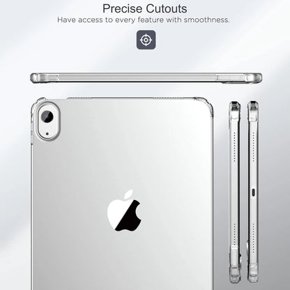 Clear Case For IPad (A16) 11th Generation 2025 11-Inch/10th Generation 2022 10.9 Inch, Lightweight Soft TPU, Anti-Scratch Ultra Slim Protective Tablet Cover, Shockproof Impact Resistant, Clear