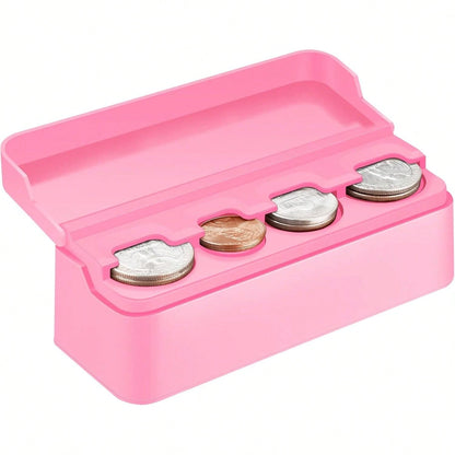 Coin Holder Car, Coin Change Organizer Compatible With Coins Of Different Sizes,-Mounted Holder Suitable Most, Trucks